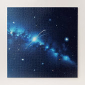 Puzzle Galaxie céleste bleue des étoiles (Horizontal)