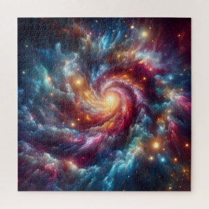 Puzzle Galaxie Colorée