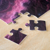 Puzzle Galaxie cosmique avec planètes dans l'espace loint (Côté)