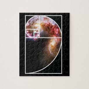 Puzzle Galaxie en spirale de Fibonacci