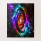 Puzzle Galaxie spirale de l'Indigo arc-en-ciel dans l'uni (Vertical)