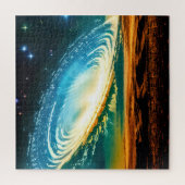 Puzzle Galaxie surréelle cosmique sur la scène de la plan (Vertical)