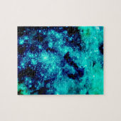 Puzzle Galaxie turquoise (Horizontal)