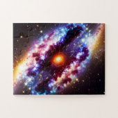 Puzzle Galaxies spatiales défi l'espace central de l'univ (Horizontal)