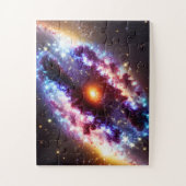 Puzzle Galaxies spatiales défi l'espace central de l'univ (Vertical)