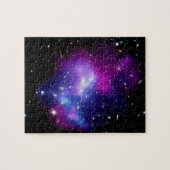 Puzzle Galaxy Cluster MACS J0717 Photo spatiale (Horizontal)