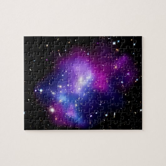 Puzzle Galaxy Cluster MACS J0717 Photo spatiale (Horizontal)