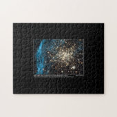 Puzzle Galaxy NGC 1850 Star Clusters Magellanic Cloud (Horizontal)