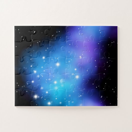 Puzzle Galaxy Starlight Space Clouds (Horizontal)