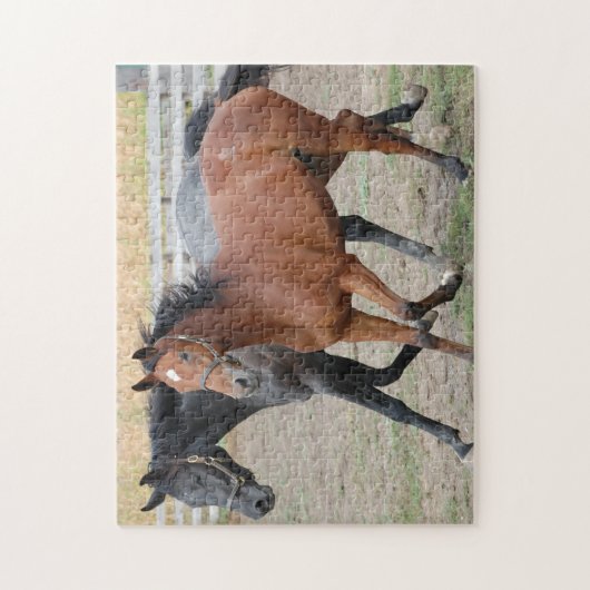 Puzzle Galloping de chevaux (Vertical)
