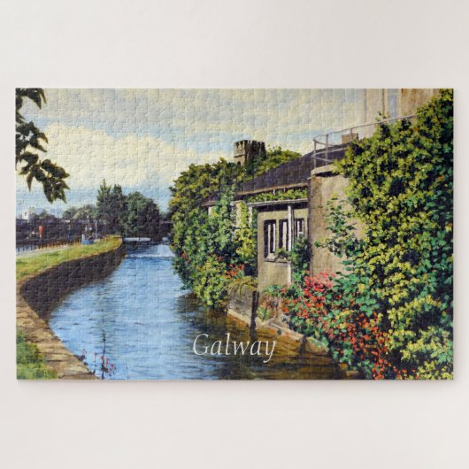 Puzzle Galway City Irlande Pittoresque Canal View (Horizontal)