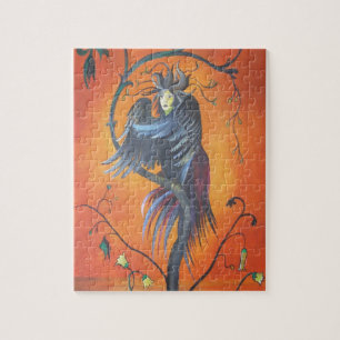 Puzzle Gamaun L'Oiseau Prophétique Avec Des Plumes Rouill