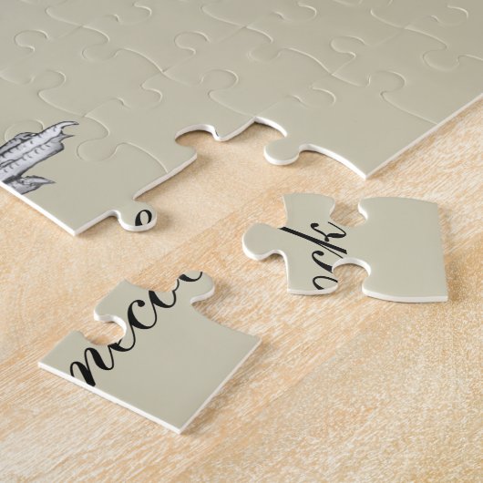 Puzzle Gamecock Red Hatch (Côté)