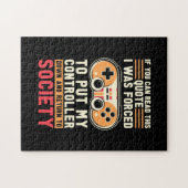 Puzzle Gamer A Été Forcé De Mettre Mon Contrôleur (Horizontal)