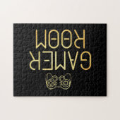 Puzzle Gamer Gift | Salle de jeu (Horizontal)