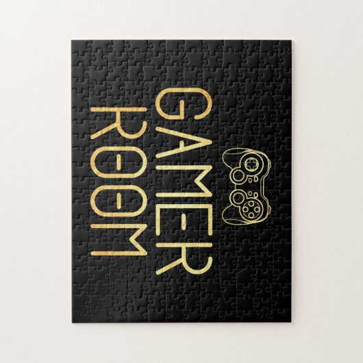 Puzzle Gamer Gift | Salle de jeu (Vertical)