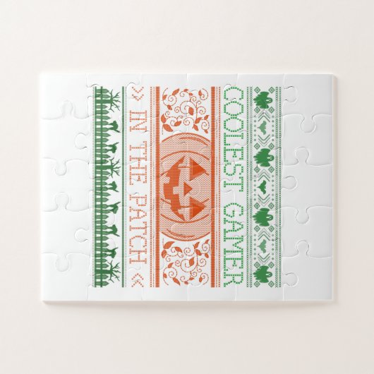 Puzzle Gamer Le Plus Coolle Dans Le Patch (Horizontal)