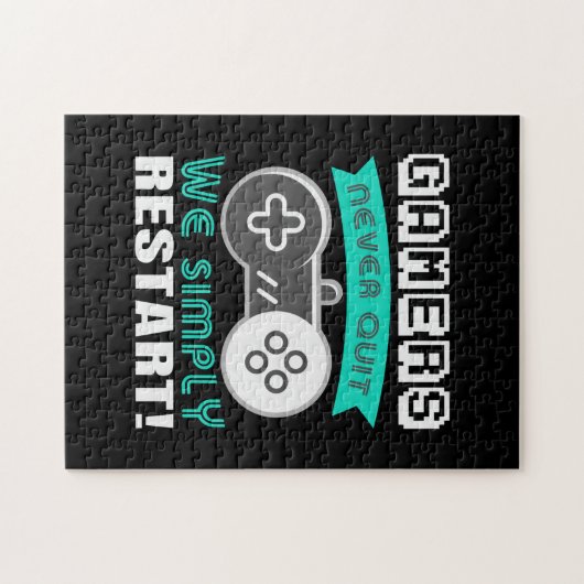 Puzzle Gamers que nous redémarrons simplement (Horizontal)