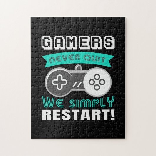 Puzzle Gamers que nous redémarrons simplement (Vertical)