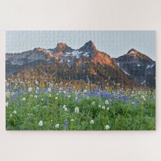 Puzzle Gamme de tatouages et Fleurs sauvages | Mt. Rainie (Horizontal)