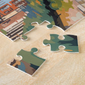 Puzzle Gand Belgique Travel Art Vintage (Côté)