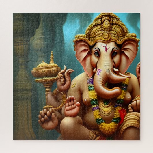 Puzzle Ganesh prend un selfie (Vertical)