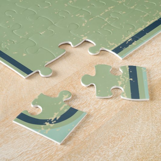 Puzzle Garage classique rétro (Côté)