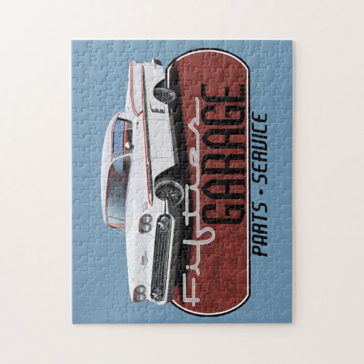 Puzzle Garage d'années '50 (Vertical)