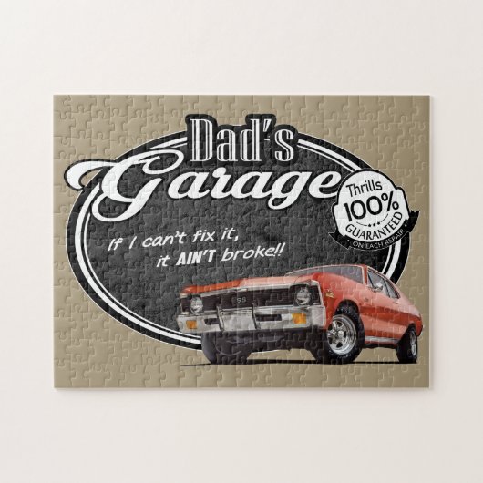 Puzzle Garage Nova de papa (Horizontal)