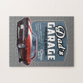 Puzzle Garage rouge de Camaro du papa (Horizontal)
