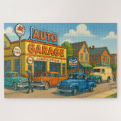 Puzzle Garage sur Main Street (Horizontal)