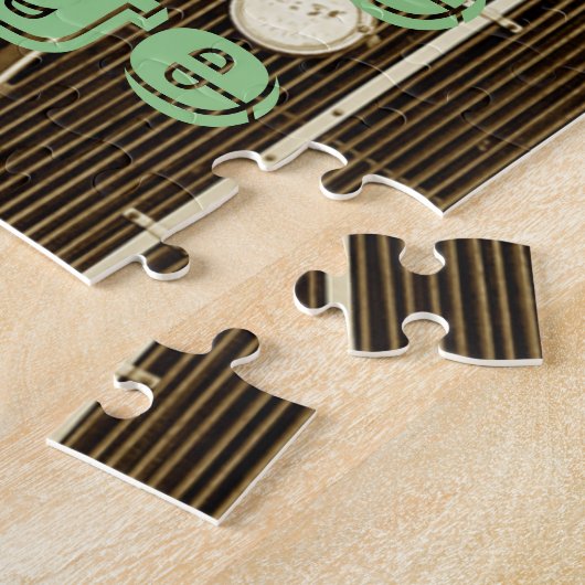 Puzzle Garage vintage (Côté)