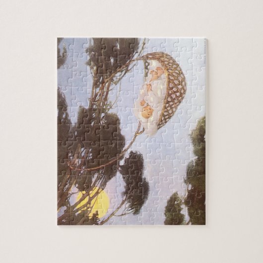 Puzzle Garçon dans Hassoc Tree par Jessie Willcox Smith (Vertical)