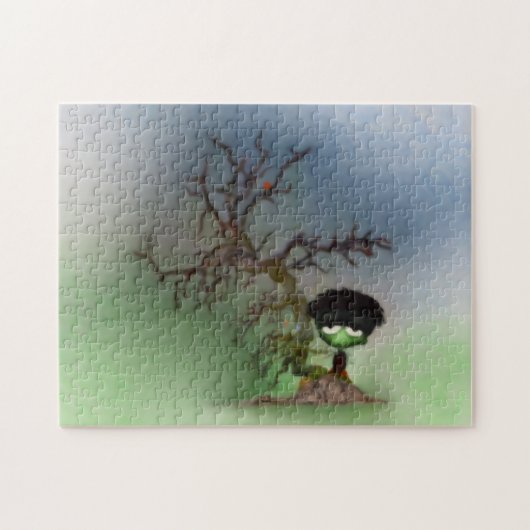 Puzzle Garçon de bonsaïs (Horizontal)