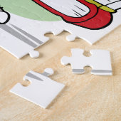 Puzzle Garçon d'obtention du diplôme (Côté)