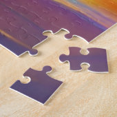 Puzzle Garçon sur la plage, regardant la lune (Côté)