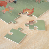 Puzzle Garçons Forêt Boisée Cute Ours Camping Enfants (Côté)