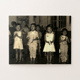 Puzzle Garde d'enfants Vintage Chine Changsha