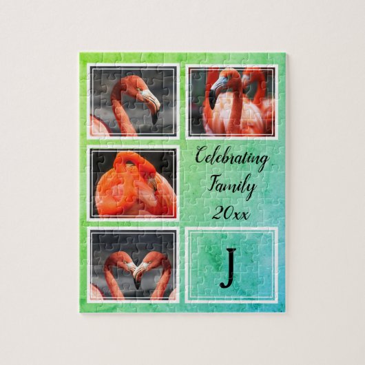 Puzzle Garde-photos de famille personnalisable (Vertical)