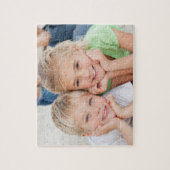 Puzzle Garde-photos de famille personnalisée (Vertical)