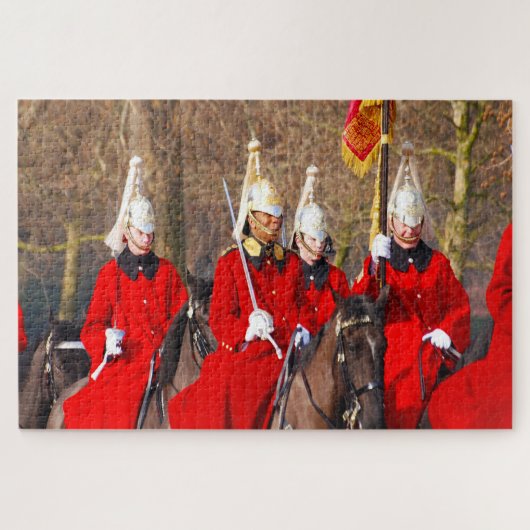 Puzzle Garde royale à cheval de Londres. (Horizontal)