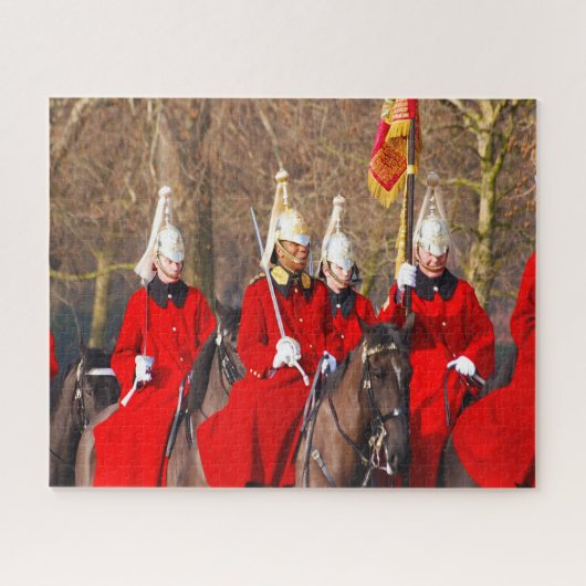 Puzzle Garde royale à cheval de Londres. (Horizontal)