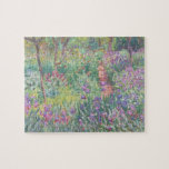 Puzzle Garden à Giverny by Claude Monet<br><div class="desc">Claude Monet - Garden à Giverny. Beautiful impressionism painting of a garden in Giverny by Claude Monet.</div>
