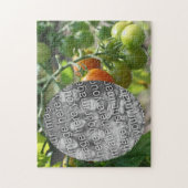 Puzzle Garden Cherry Tomates Ajouter Votre Photo (Vertical)