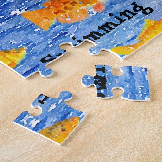Puzzle Gardez simplement la collection de poissons de nag (Côté)