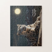 Puzzle Gardien céleste - léopard des neiges (Vertical)