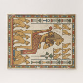 Puzzle Gardien de Bubastis : Déesse Bastet et chats (Horizontal)