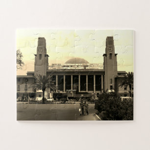 Puzzle Gare centrale ferroviaire vintage de Bagdad en Ira