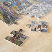 Puzzle Gare de Saint-Lazare, Vue extérieure par Claude Mo (Côté)