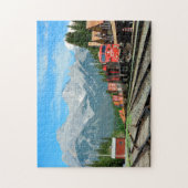 Puzzle Gare de train de Banff en Alberta. (Vertical)